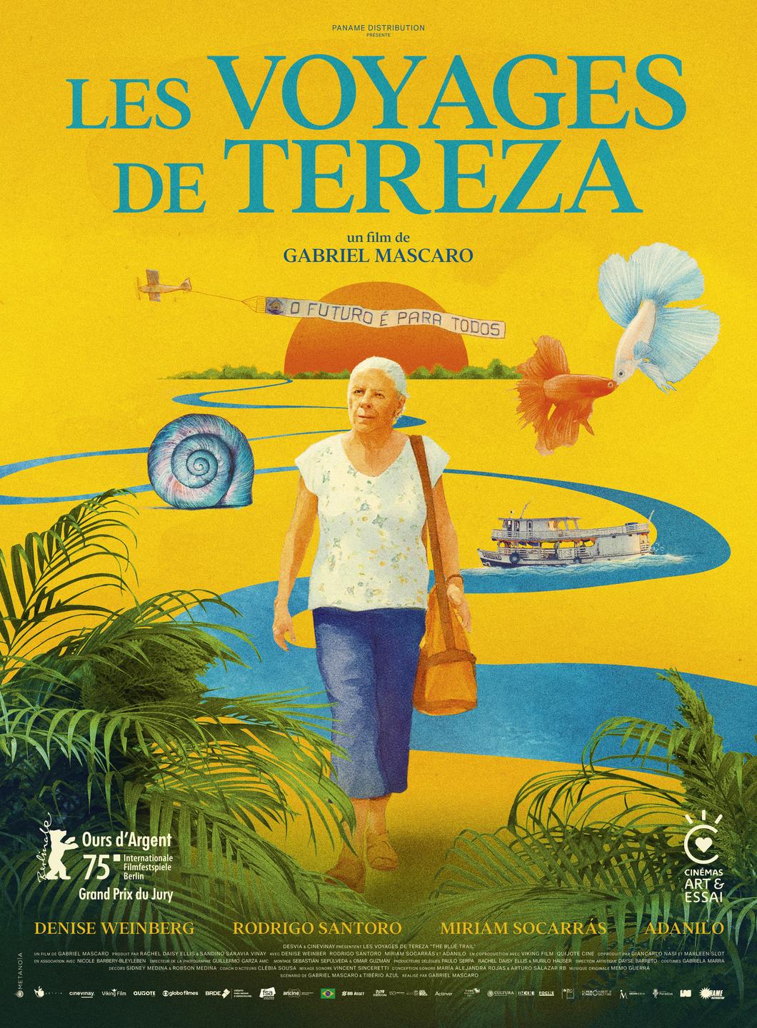Affiche Les voyages de Tereza