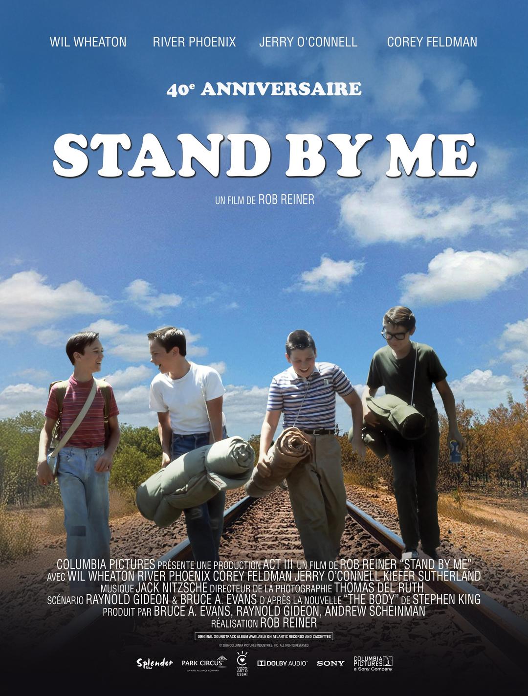 Affiche du film STAND BY ME  COMPTE SUR MOI