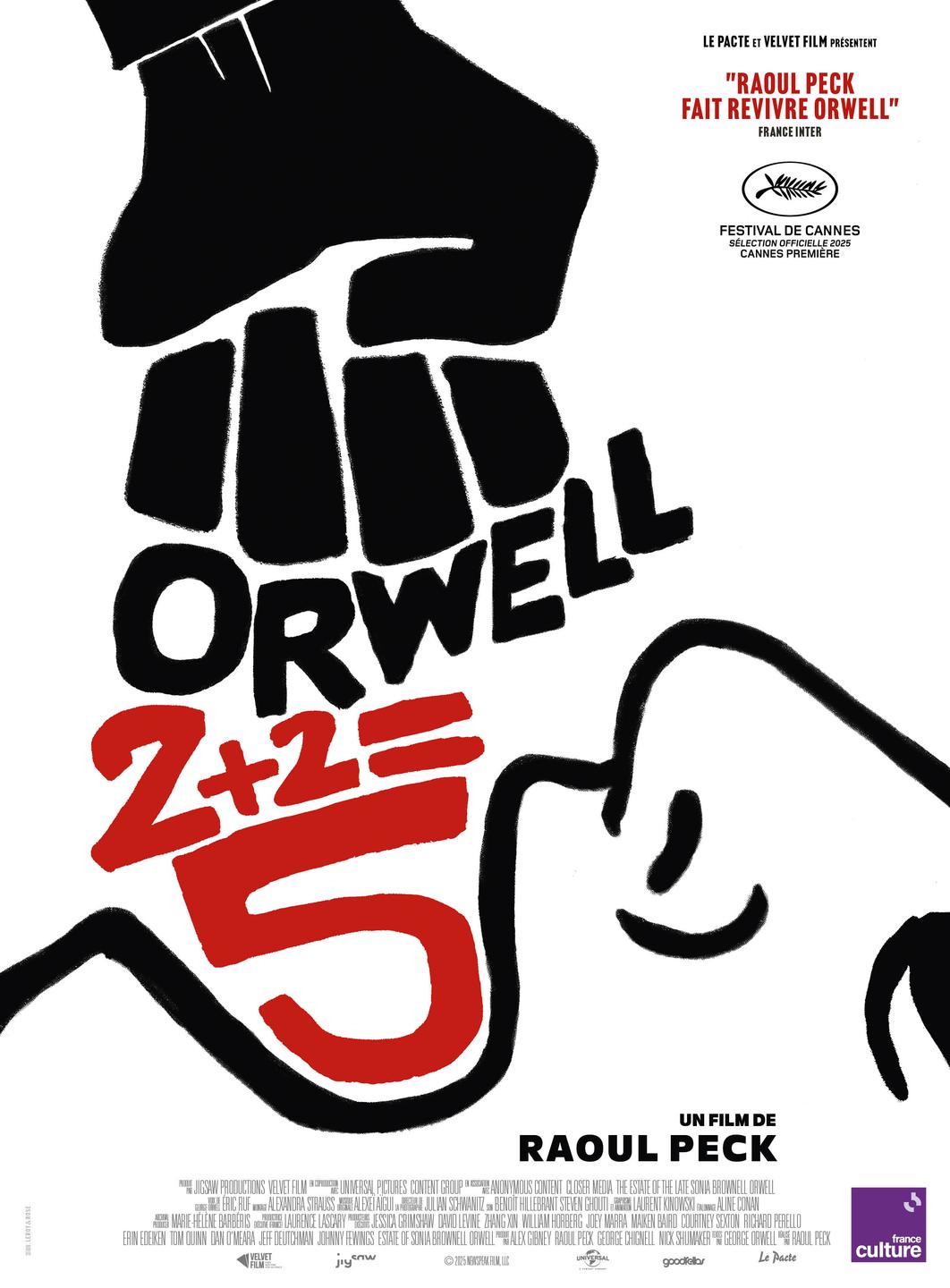Affiche ORWELL 2 PLUS 2 EGAL 5