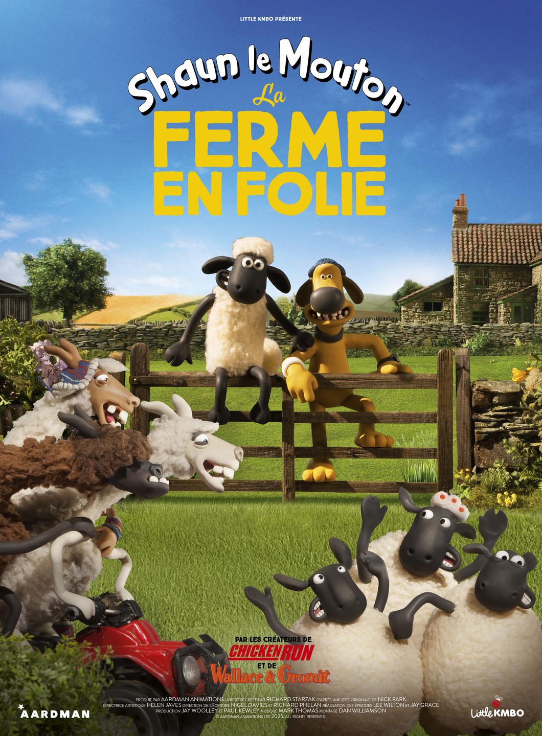 SHAUN LE MOUTON LA FERME EN FOLIE