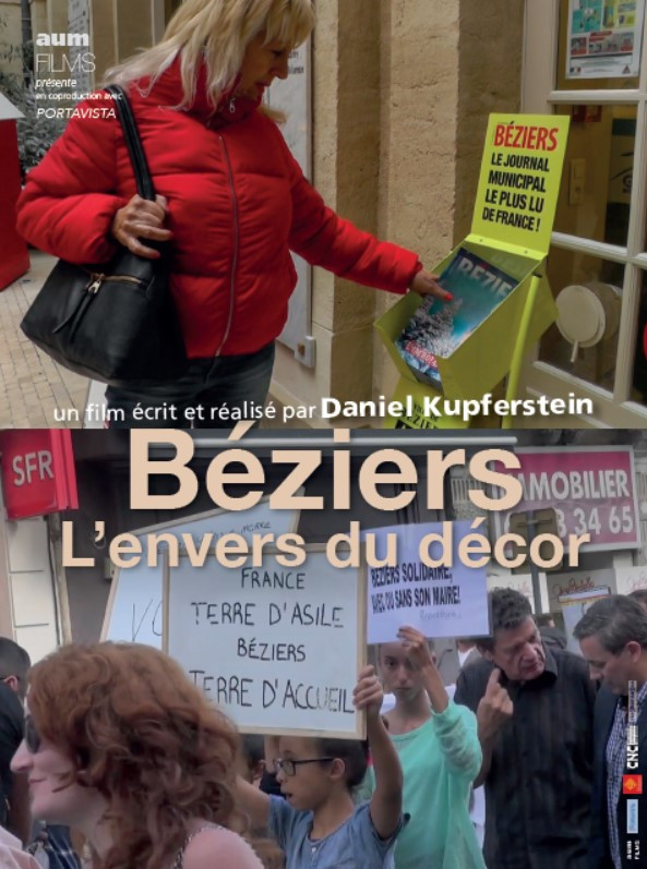 Affiche BEZIERS, L'ENVERS DU DECOR