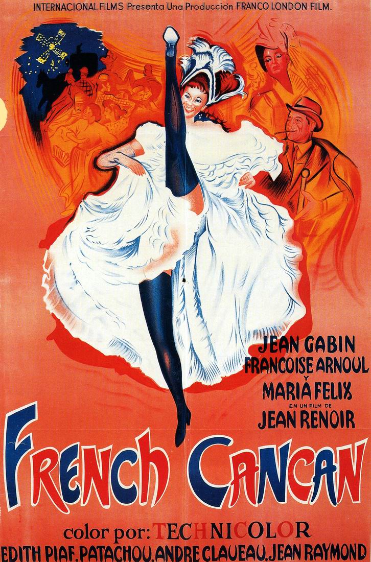Affiche FRENCH CANCAN