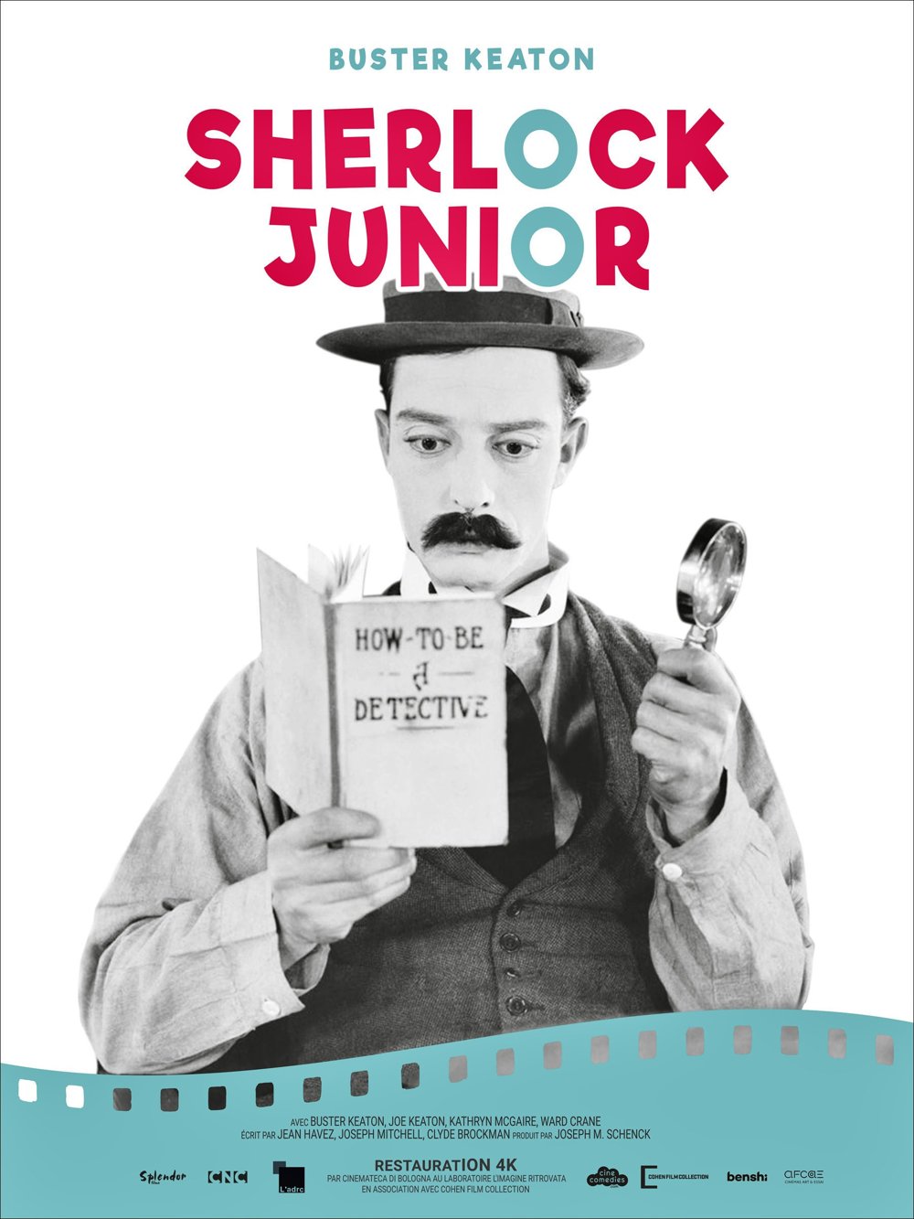 Affiche SHERLOCK JUNIOR